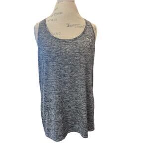 Under Armour Women's UA Tech™ Twist Tank Gray Size XL